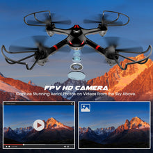 Load image into Gallery viewer, DROCON Drone for Beginners X708W Wi-Fi FPV Training Quadcopter with HD Camera - ValueLink Shop
