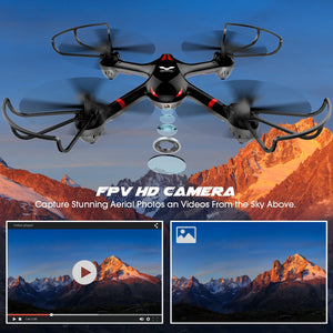DROCON Drone for Beginners X708W Wi-Fi FPV Training Quadcopter with HD Camera - ValueLink Shop